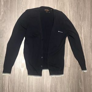 The original Ben Sherman Cardigan dark blue
